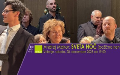 KONCERT -  Andrej Makor : SVETA NOČ v Velenju