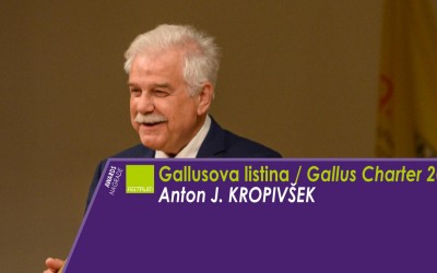 NAGRADA : Gallusova listina za leto 2025 - ANTON J. KROPIVŠEK