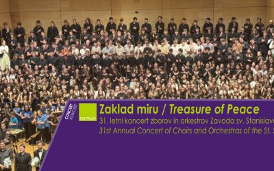 KONCERT -  Zaklad miru - 31. letni koncert zborov in orkestrov Zavoda sv. Stanislava