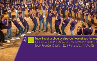 TUDI TO: Tadej Pogačar obdaroval pevca Slovenskega fantovskega zbora