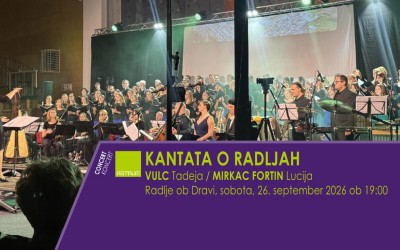 KONCERT - VULC  Tadeja / MIRKAC FORTIN Lucija: KANTATA O RADLJAH