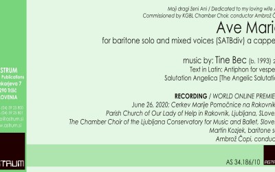 NOVO: Tine Bec - dve novi skladbi