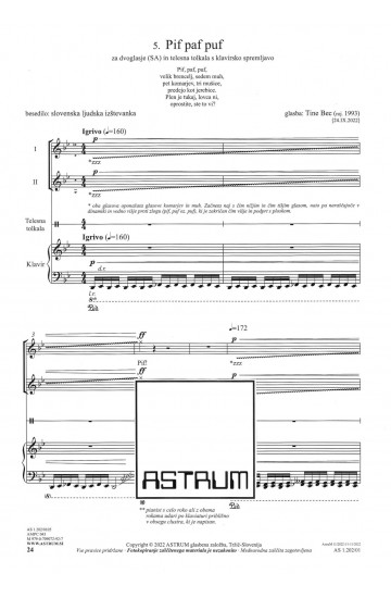 DVOGLASNE IZŠTEVANKE - I. zvezek