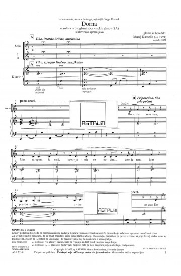 Doma (Doma sem tam, kjer zaspim)