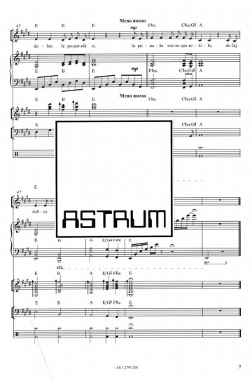 Vsem nam [Partitura]