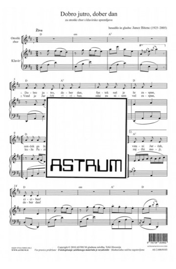 Dobro jutro, dober dan