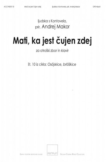 Mati, ka jest čujen zdej