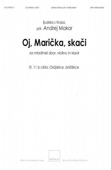 Oj, Marička, skači