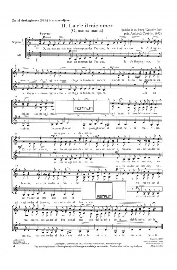 MILE MI MOJE TEN DOMA - SSAA