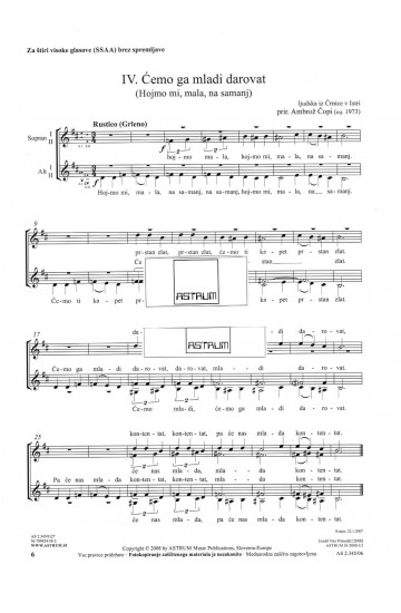 MILE MI MOJE TEN DOMA - SSAA