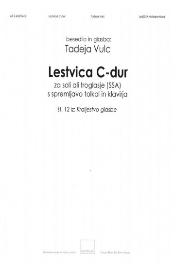 Lestvica C-dur