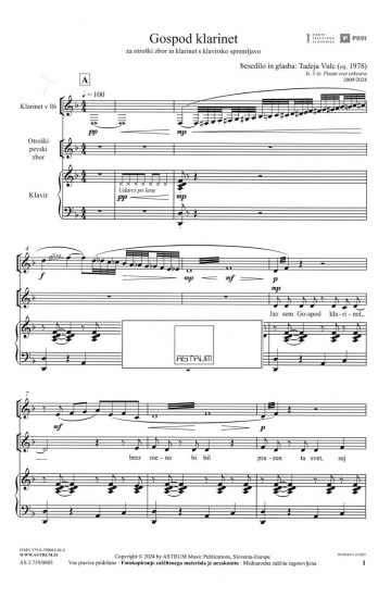 Gospod klarinet (št. 3 iz: "Pisani svet orkestra")