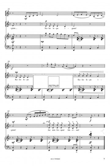 Gospod klarinet (št. 3 iz: "Pisani svet orkestra")