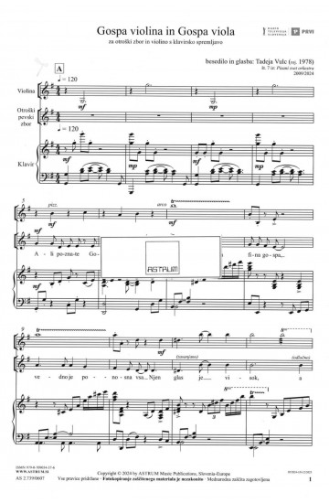 Gospa violina in Gospa viola (št. 7 iz: "Pisani svet orkestra")