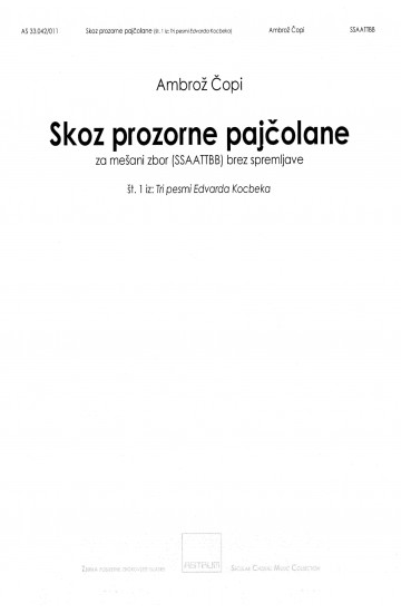 Skoz prozorne pajčolane - SSAATTBB