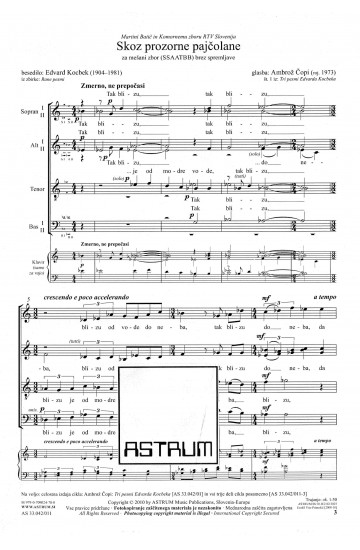 Skoz prozorne pajčolane - SSAATTBB