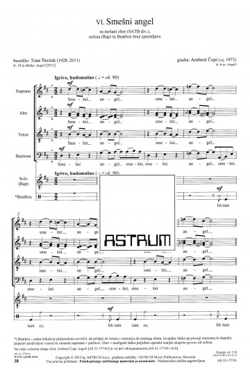 ANGELI (Zborovska partitura) 2013