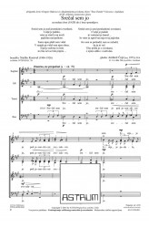 Srečal sem jo - SATBdiv