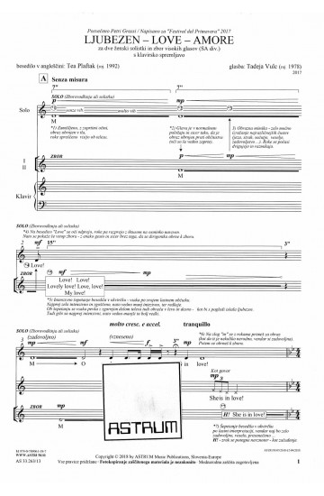 Ljubezen - Love - Amore