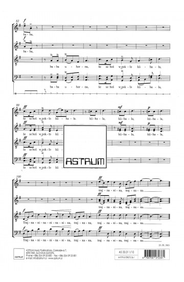 Godec -  SATB+ploskanje ad lib.