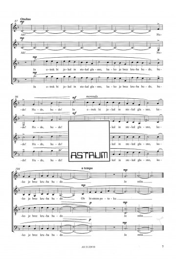 Ob bistrem potoku je mlin - SATB