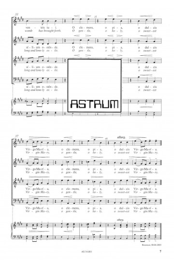 Salve, Regina - SATB