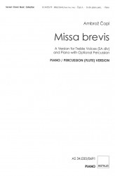 MISSA BREVIS (2008) - SAdiv (Klavir) - RAZLIČICA ZA KLAVIR / TOLKALA (FLAVTO)