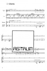 MISSA BREVIS (2008) - SAdiv (Partitura za tolkala (Flavto)) - RAZLIČICA ZA KLAVIR / TOLKALA (FLAVTO)