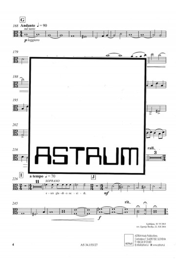IN MEMORIAM [V spomin] - Viola