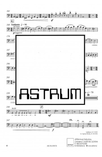 IN MEMORIAM [V spomin] - Violončelo