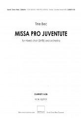 MISSA PRO JUVENTUTE - orkester (SATB) Klarinet I v B