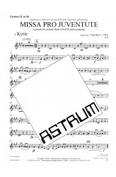 MISSA PRO JUVENTUTE - orkester (SATB) Klarinet II v B