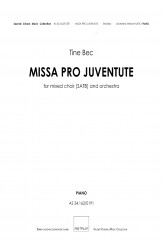 MISSA PRO JUVENTUTE - orkester (SATB) Klavir