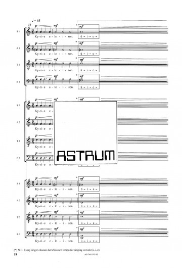 Kyrie - SATB SATB SATB [2016]