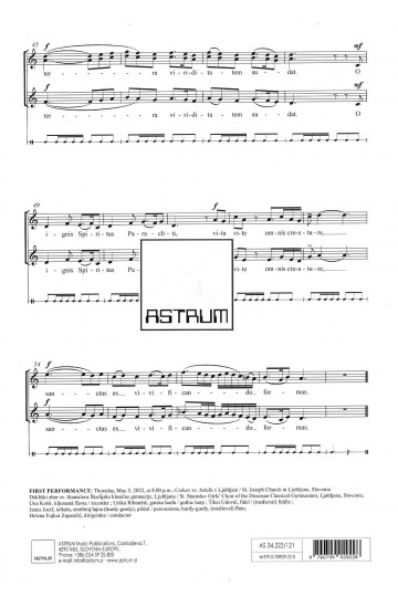 O ignis Spiritus Paracliti (SSA, srednjeveški boben ad libitum)