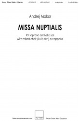 MISSA NUPTIALIS (Poročna maša) - SATBdiv