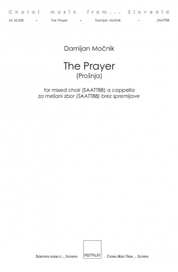 The Prayer (Prošnja) - SAATTBB