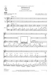 Božičnica II "Jaz grem na pot" - SATBdiv, klavir