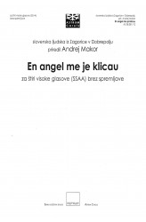 En angel me je klicau - SSAA